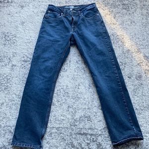 Eddie Bauer fleece lined jeans in excellent condition size 30 / 32 straight